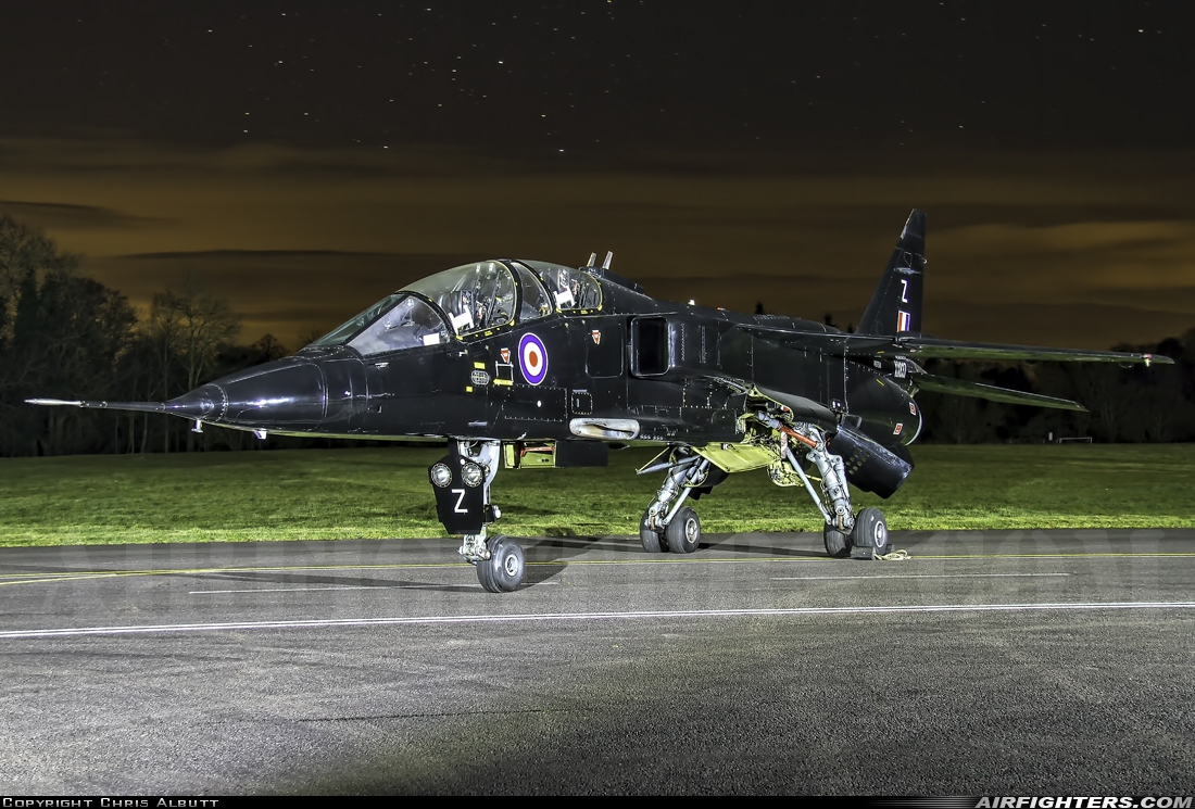 UK - Air Force Sepecat Jaguar T2 XX837 at Cosford (EGWC), UK