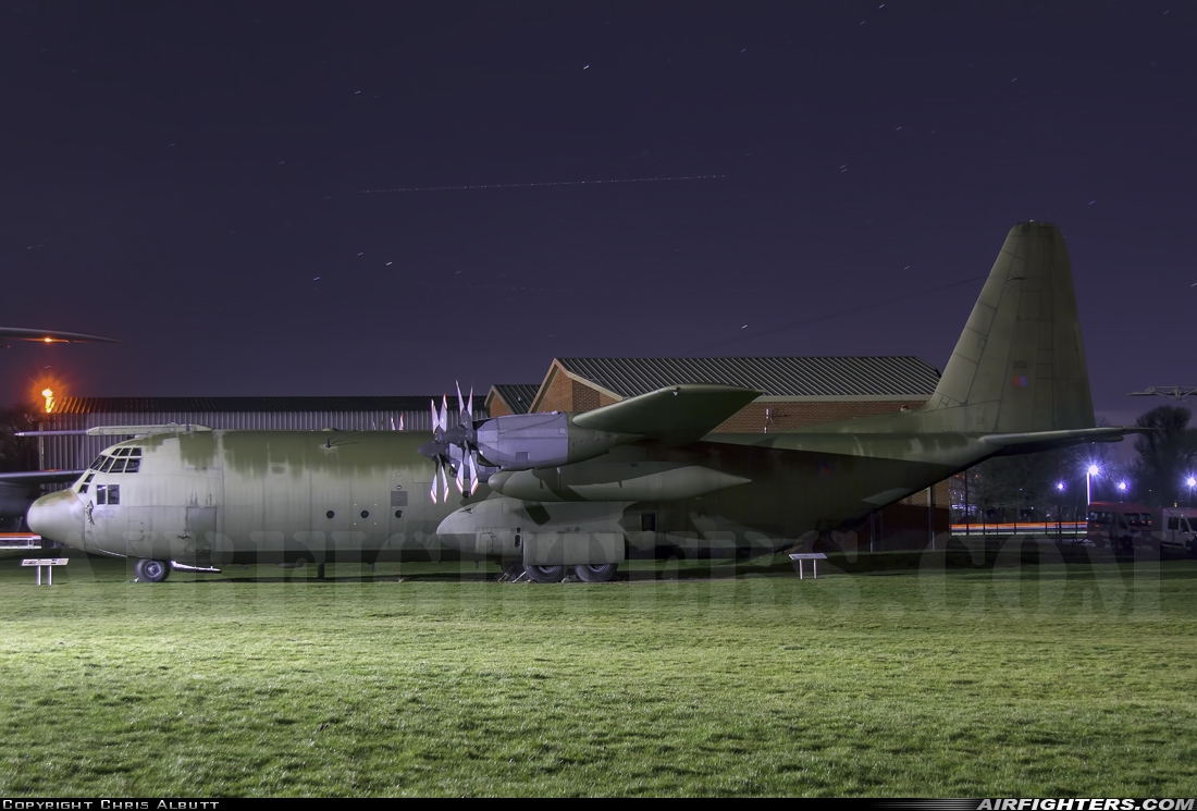 UK - Air Force Lockheed Hercules C3 (C-130K-30 / L-382) XV202 at Cosford (EGWC), UK