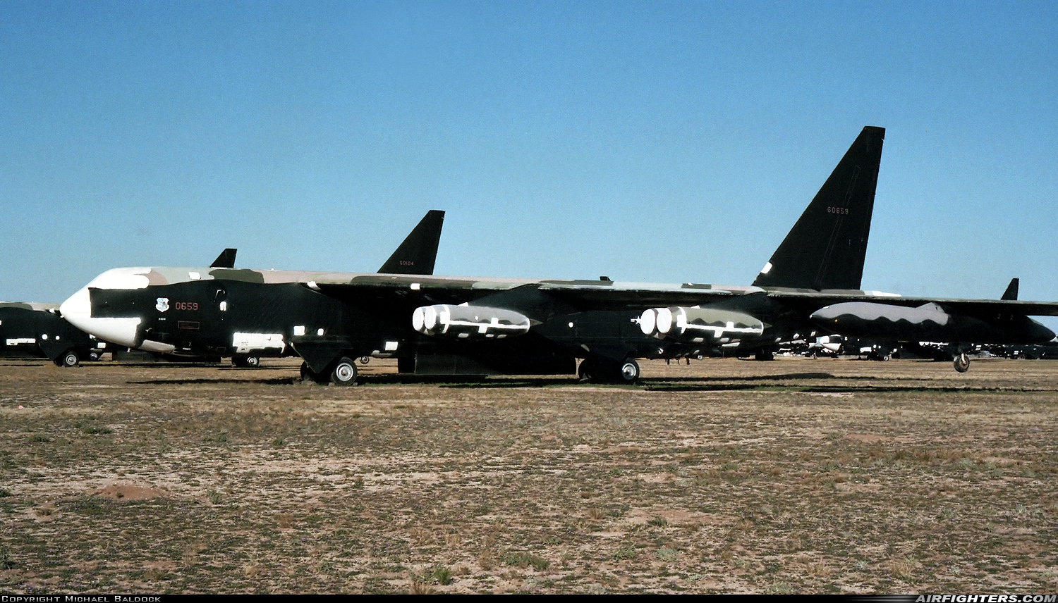 USA - Air Force Boeing B-52D Stratofortress 56-0659 at Tucson - Davis-Monthan AFB (DMA / KDMA), USA