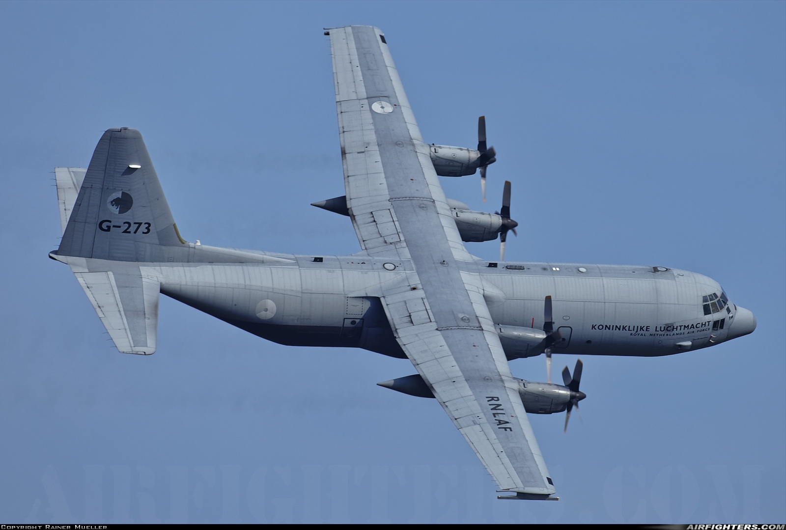 Netherlands - Air Force Lockheed C-130H-30 Hercules (L-382) G-273 at Leeuwarden (LWR / EHLW), Netherlands