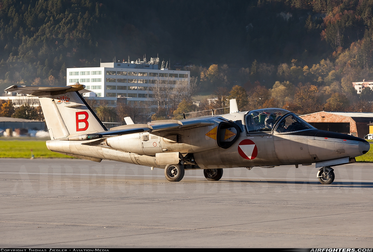 Austria - Air Force Saab 105Oe 1122 at Innsbruck - Kranebitten (INN / LOWI), Austria