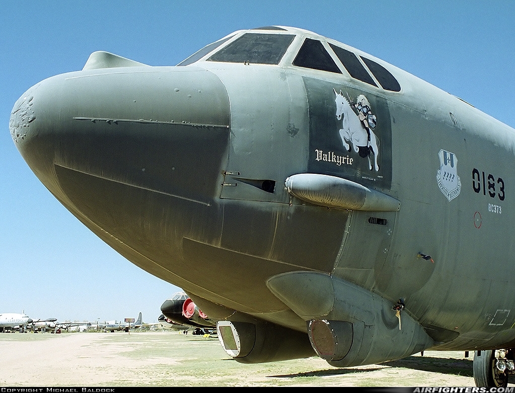 USA - Air Force Boeing B-52G Stratofortress 58-0183 at Tucson - Pima Air and Space Museum, USA