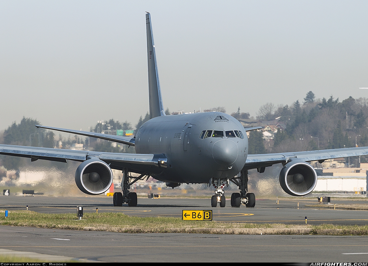 USA - Air Force Boeing KC-46A Pegasus (767-200LRF) N462KC at Seattle - Boeing Field / King County Int. (BFI / KBFI), USA