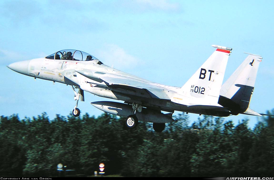 USA - Air Force McDonnell Douglas F-15D Eagle 79-0012 at Leeuwarden (LWR / EHLW), Netherlands