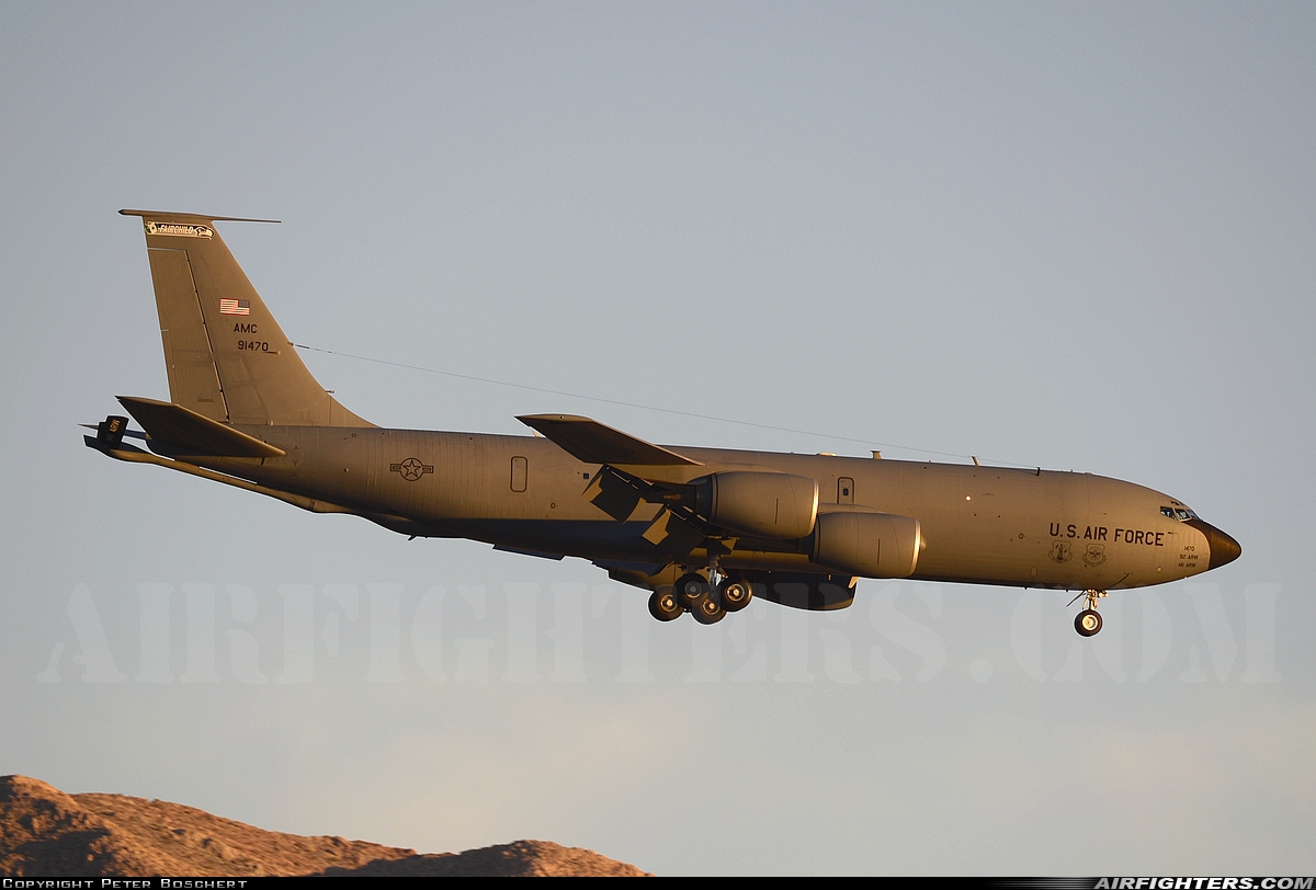 USA - Air Force Boeing KC-135R Stratotanker (717-100) 59-1470 at Las Vegas - Nellis AFB (LSV / KLSV), USA