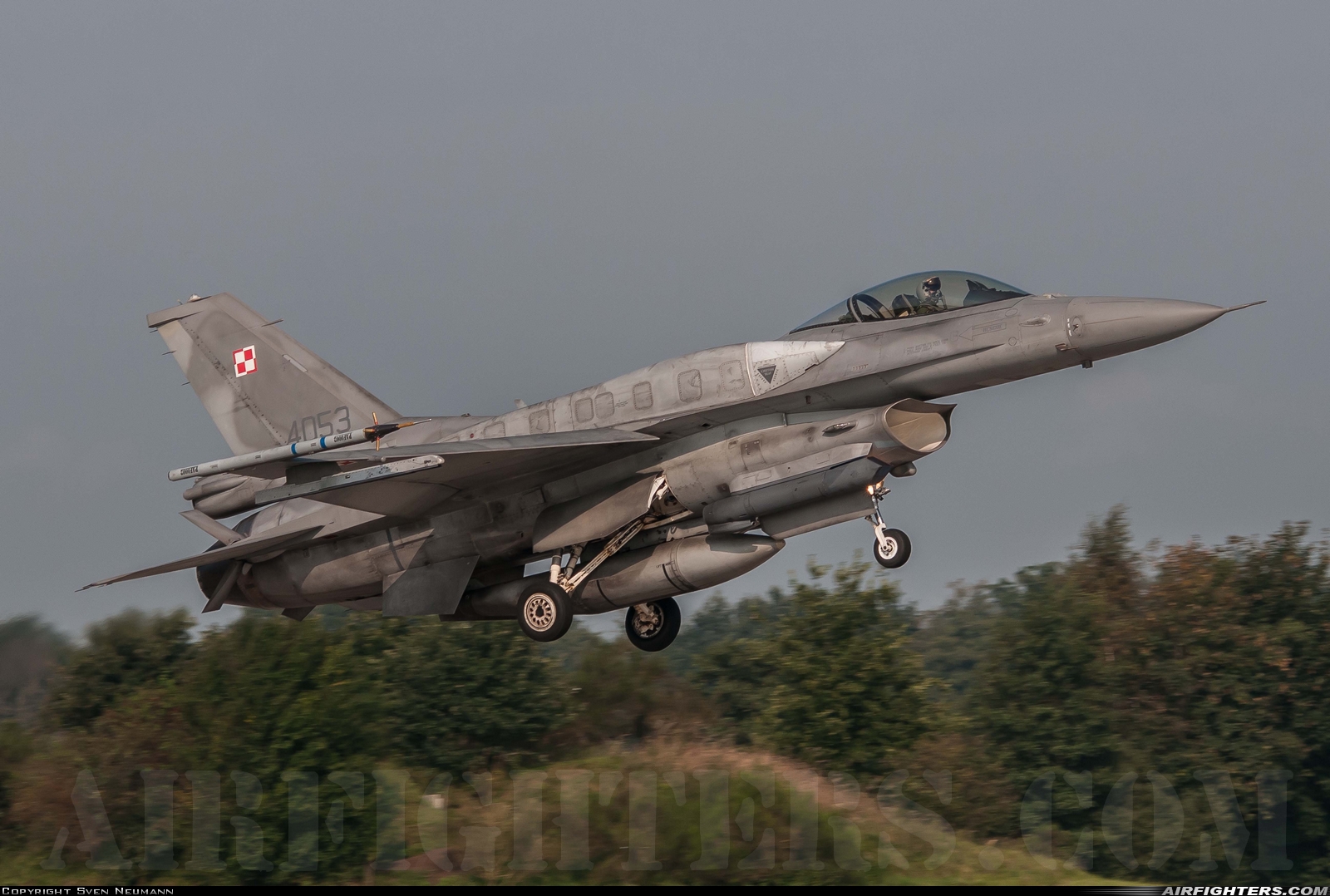 Poland - Air Force General Dynamics F-16C Fighting Falcon 4053 at Wittmundhafen (Wittmund) (ETNT), Germany