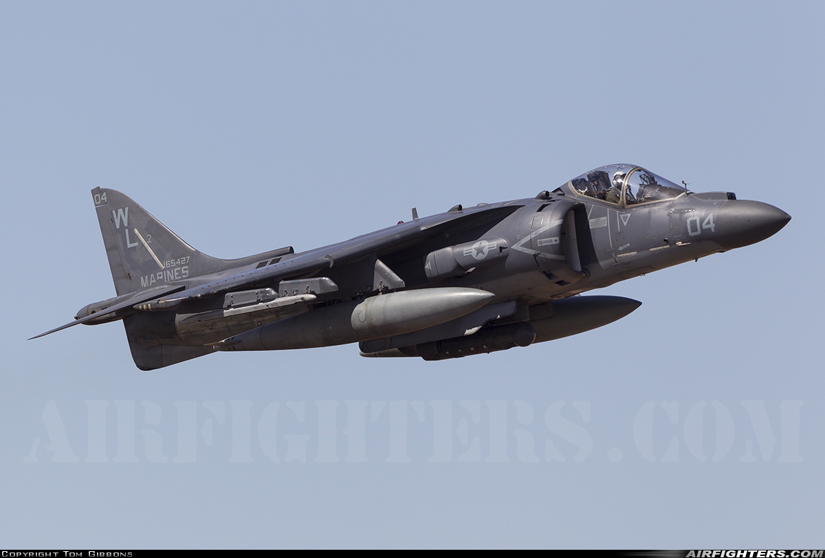 USA - Marines McDonnell Douglas AV-8B+ Harrier ll 165427 at Yuma - MCAS / Int. (NYL / KNYL), USA