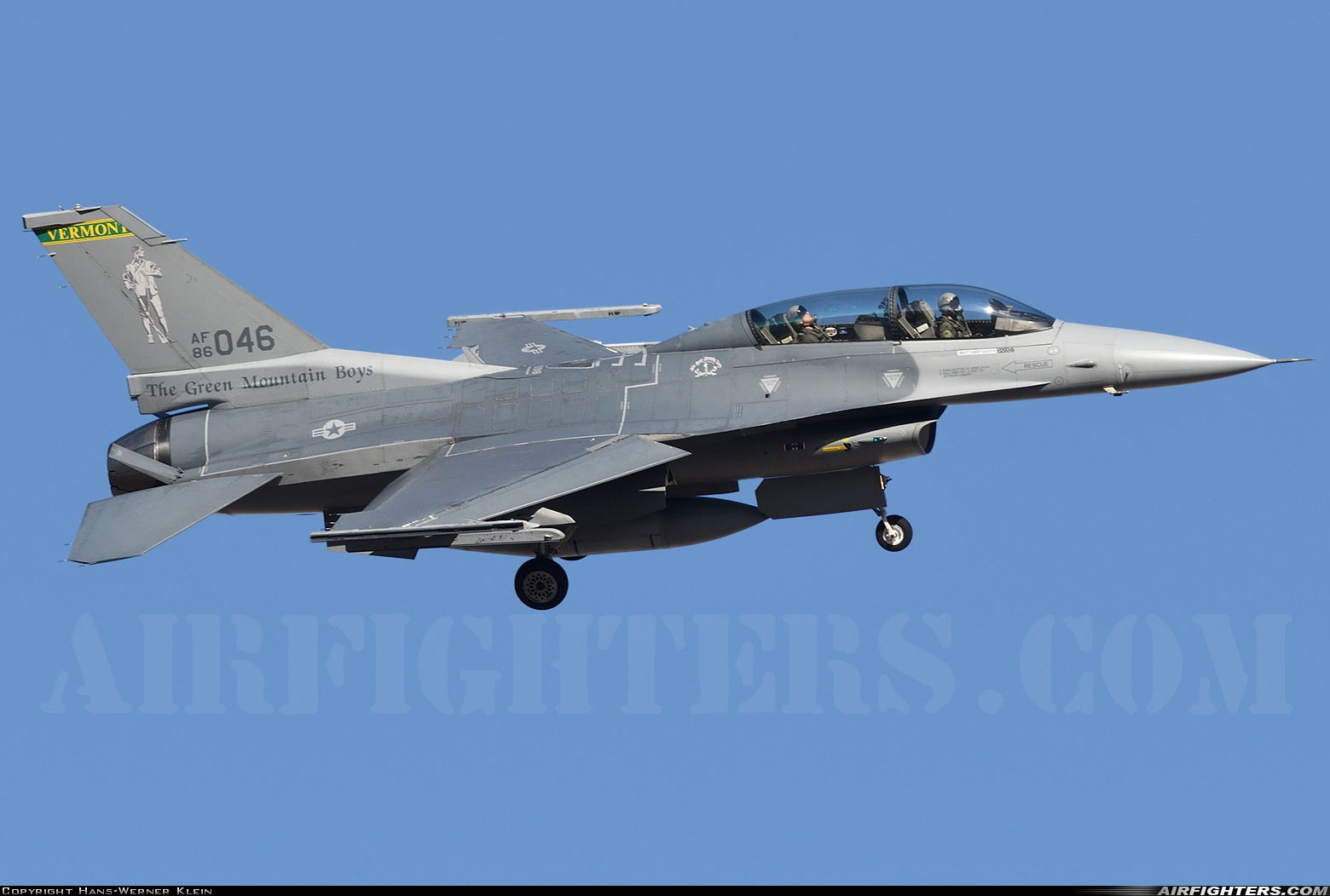 USA - Air Force General Dynamics F-16D Fighting Falcon 86-0046 at Las Vegas - Nellis AFB (LSV / KLSV), USA