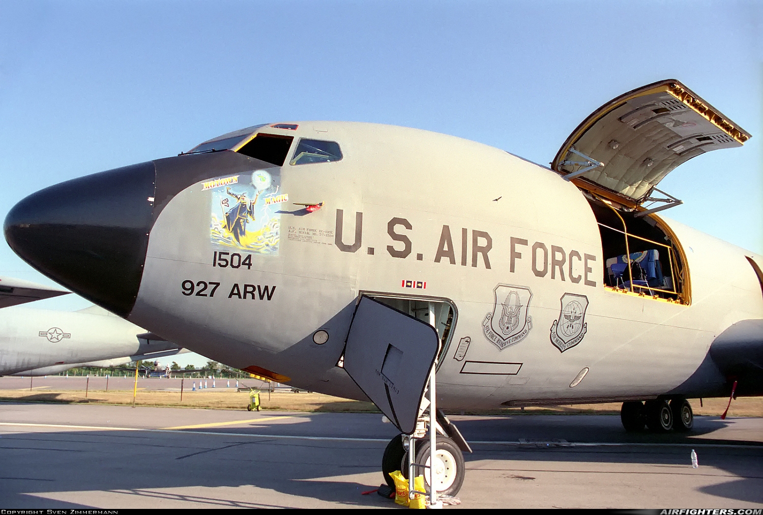 USA - Air Force Boeing KC-135E Stratotanker (717-100) 57-1504 at Fairford (FFD / EGVA), UK