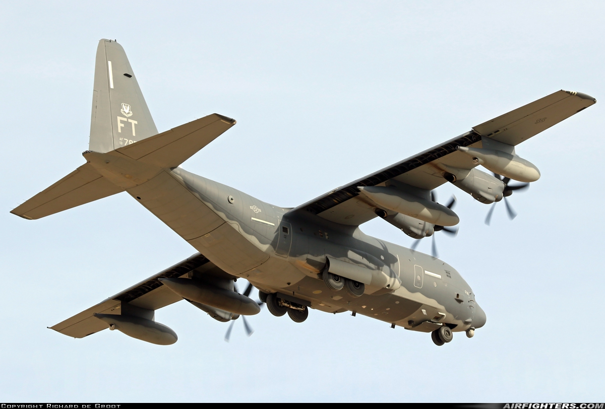 USA - Air Force Lockheed Martin HC-130J Hercules (L-382) 13-5785 at Las Vegas - Nellis AFB (LSV / KLSV), USA