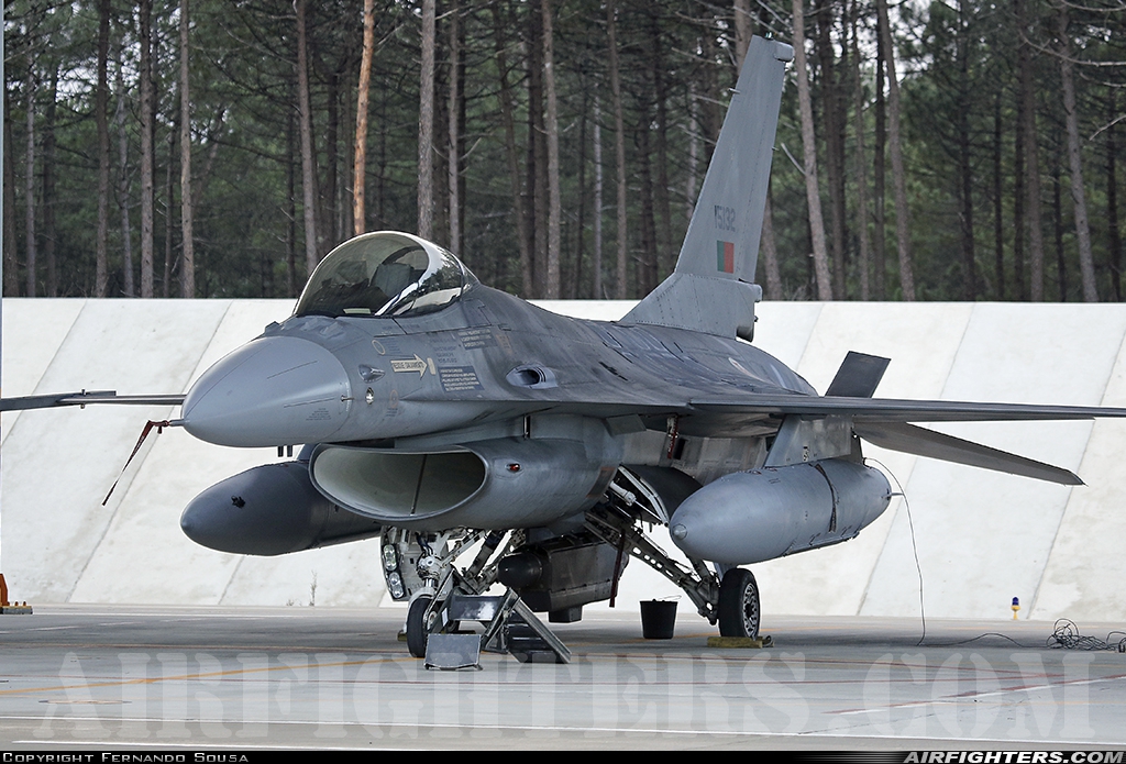 Portugal - Air Force General Dynamics F-16AM Fighting Falcon 15132 at Monte Real (BA5) (LPMR), Portugal