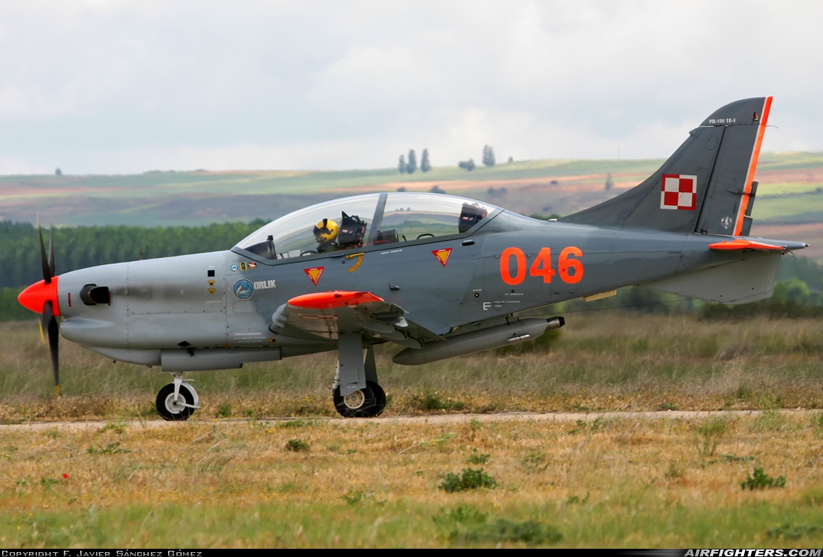 Poland - Air Force PZL-Okecie PZL-130TC-1 Orlik 046 at Salamanca (- Matacan) (SLM / LESA), Spain