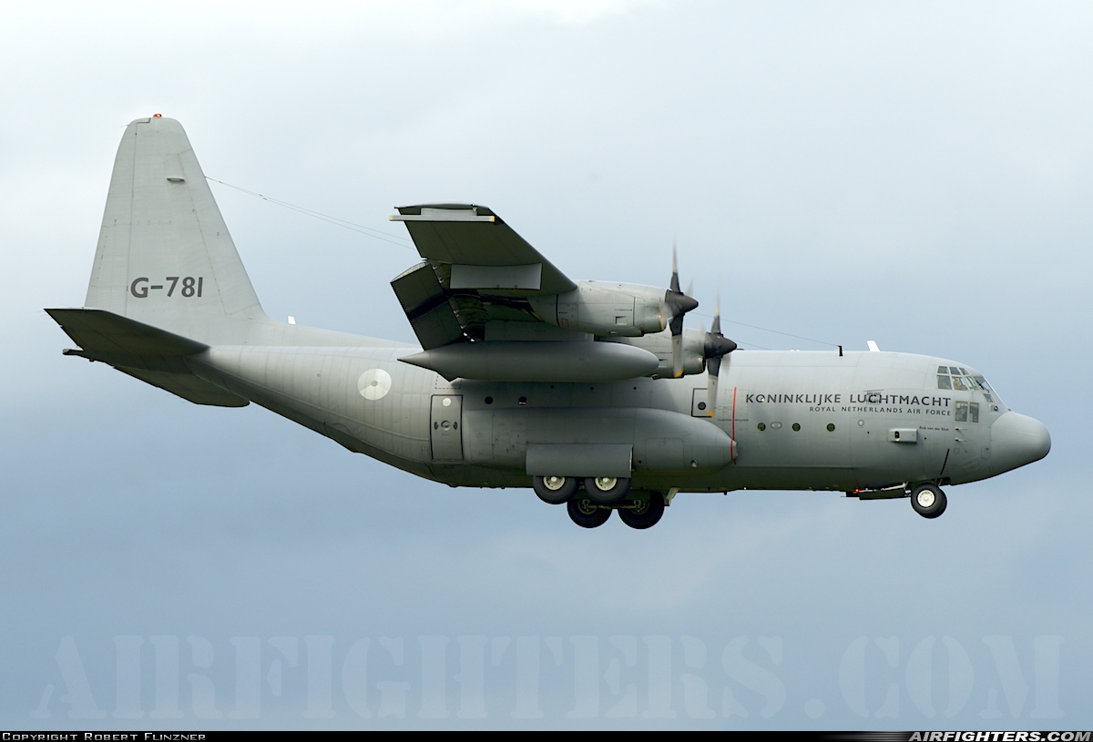 Netherlands - Air Force Lockheed C-130H Hercules (L-382) G-781 at Breda - Gilze-Rijen (GLZ / EHGR), Netherlands