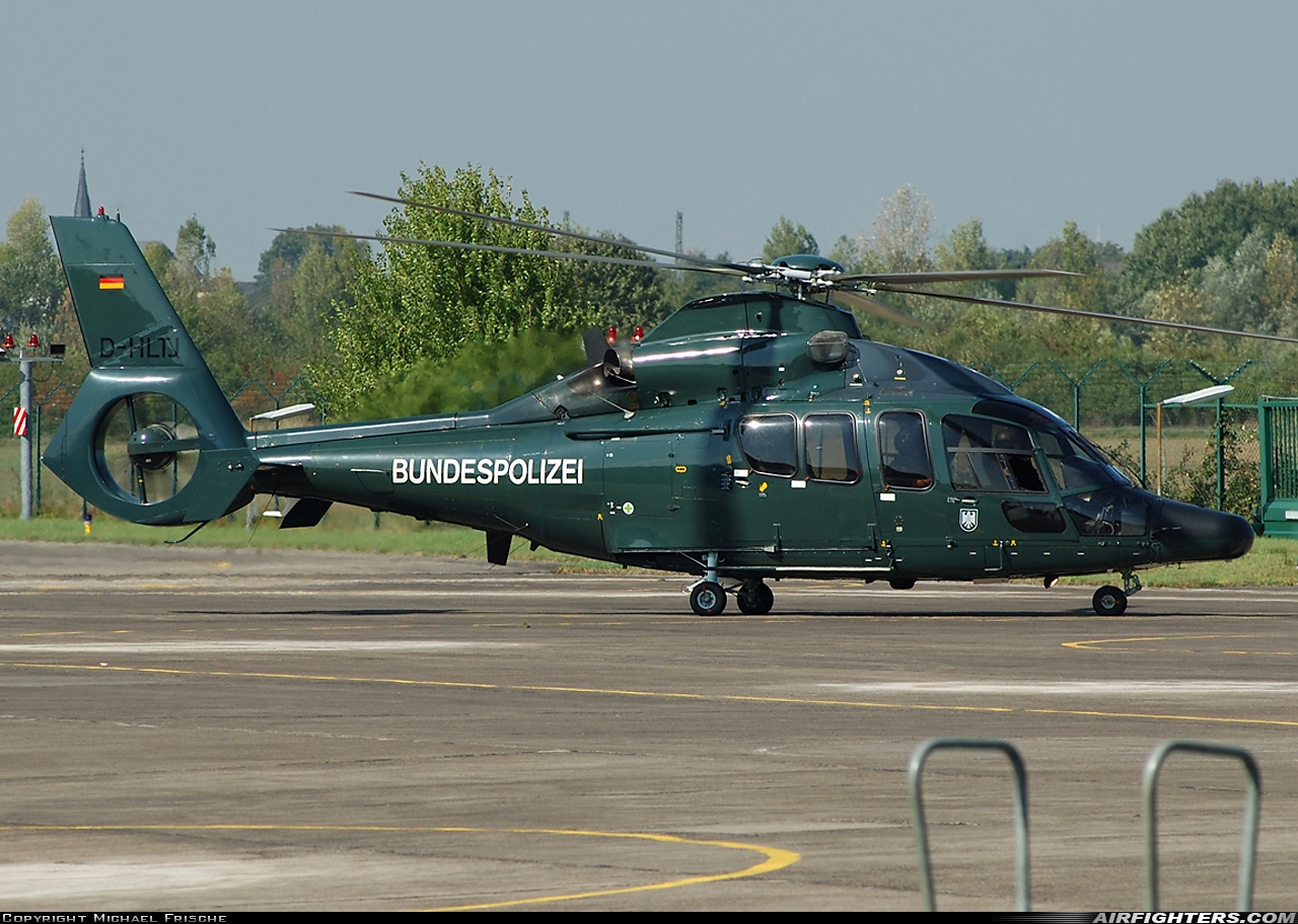 Germany - Bundespolizei Eurocopter EC-155B D-HLTJ at Bonn - Hangelar (BNJ / EDKB), Germany