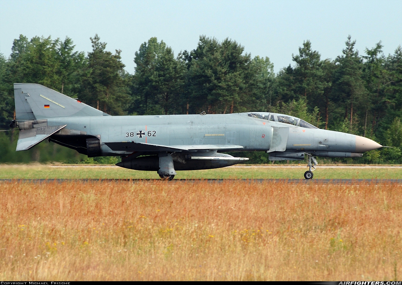 Germany - Air Force McDonnell Douglas F-4F Phantom II 38+62 at Wittmundhafen (Wittmund) (ETNT), Germany