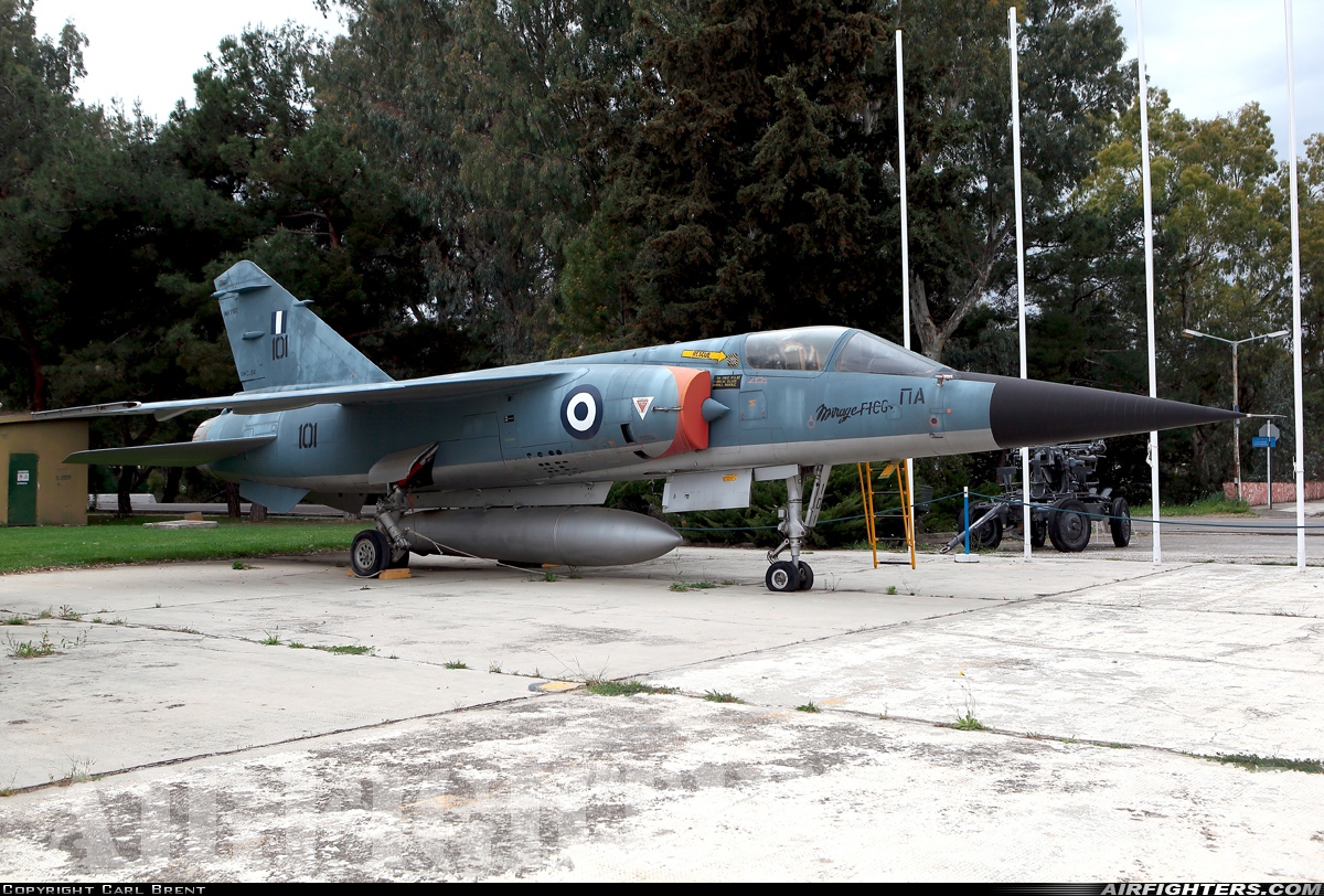 Greece - Air Force Dassault Mirage F1CG 101 at Dekelia - Tatoi (LGTT), Greece