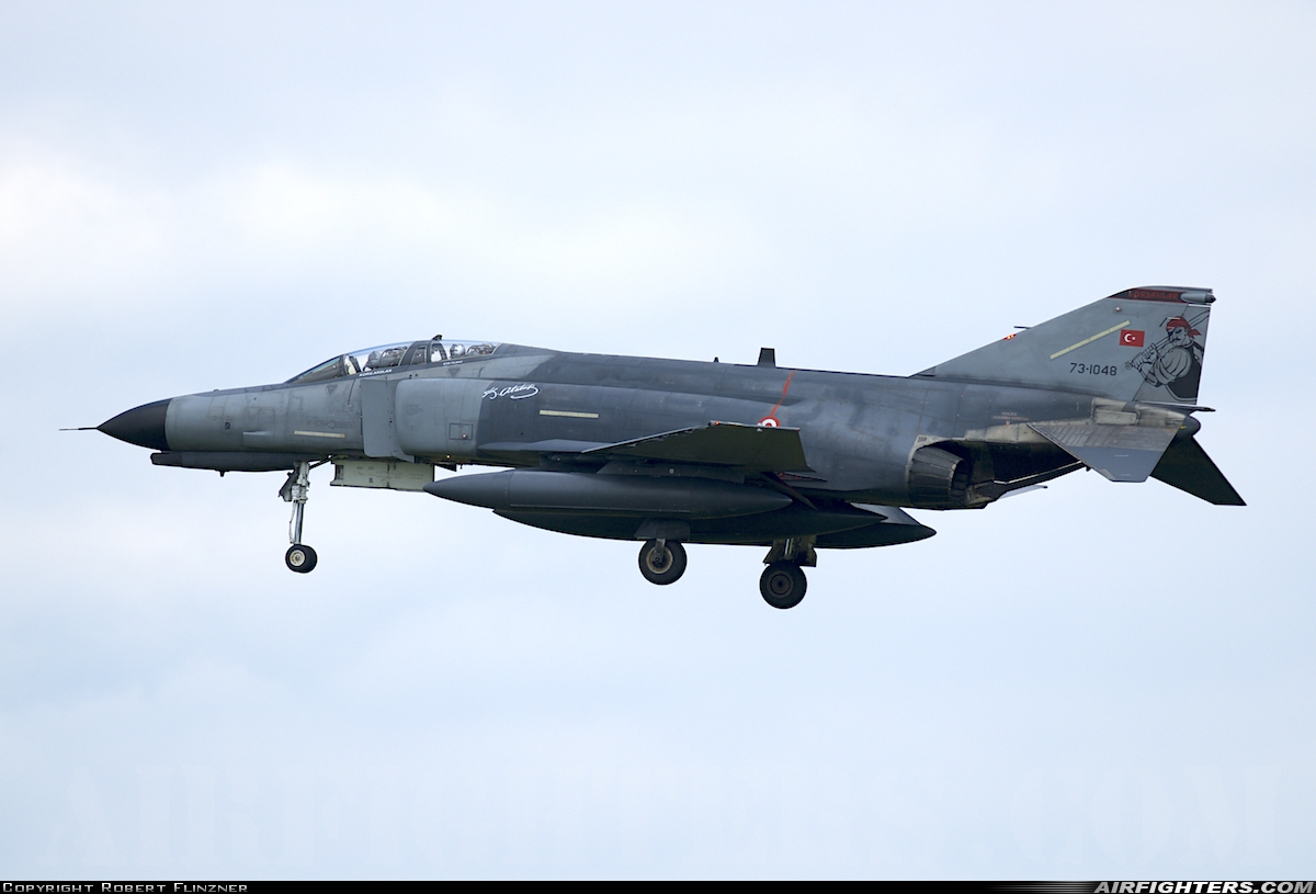 Türkiye - Air Force McDonnell Douglas F-4E-2020 Terminator 73-1048 at Lechfeld (ETSL), Germany