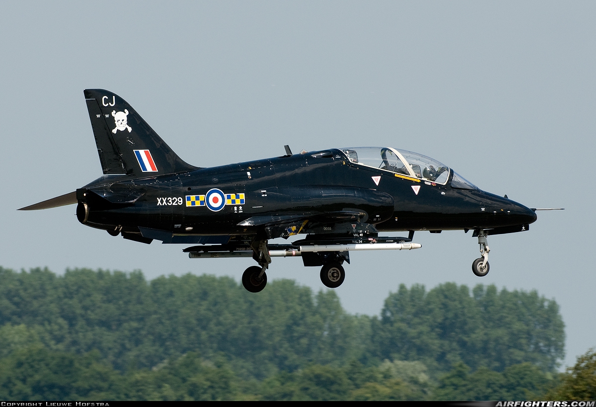 UK - Air Force British Aerospace Hawk T.1A XX329 at Leeuwarden (LWR / EHLW), Netherlands