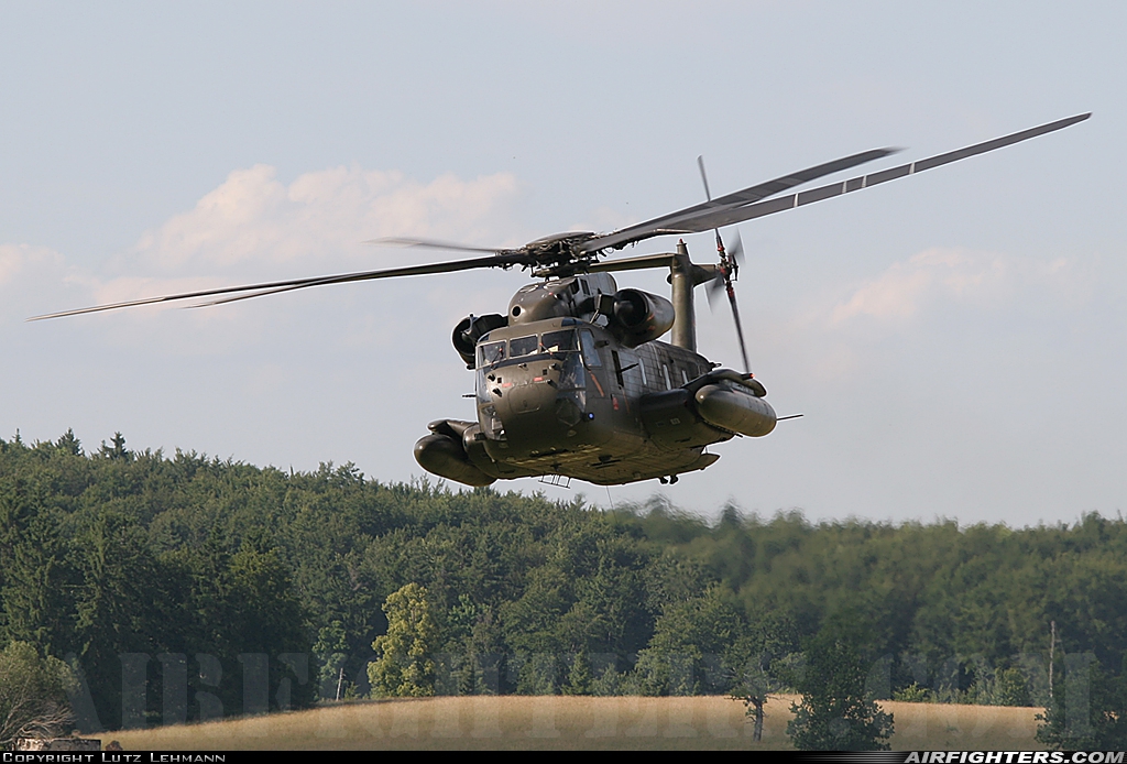 Germany - Army Sikorsky CH-53GS (S-65) 84+91 at Off-Airport - Heuberg Range, Germany