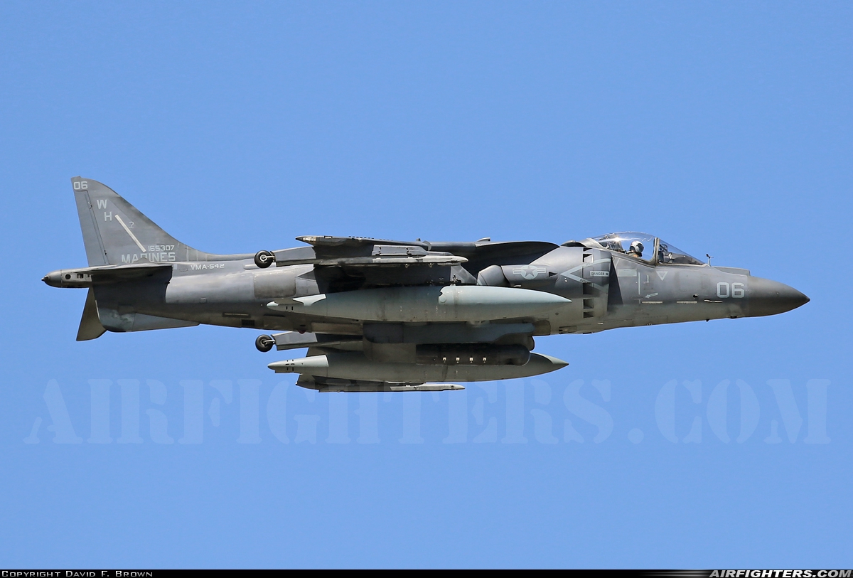 USA - Marines McDonnell Douglas AV-8B+ Harrier ll 165307 at Virginia Beach - Oceana NAS / Apollo Soucek Field (NTU / KNTU), USA