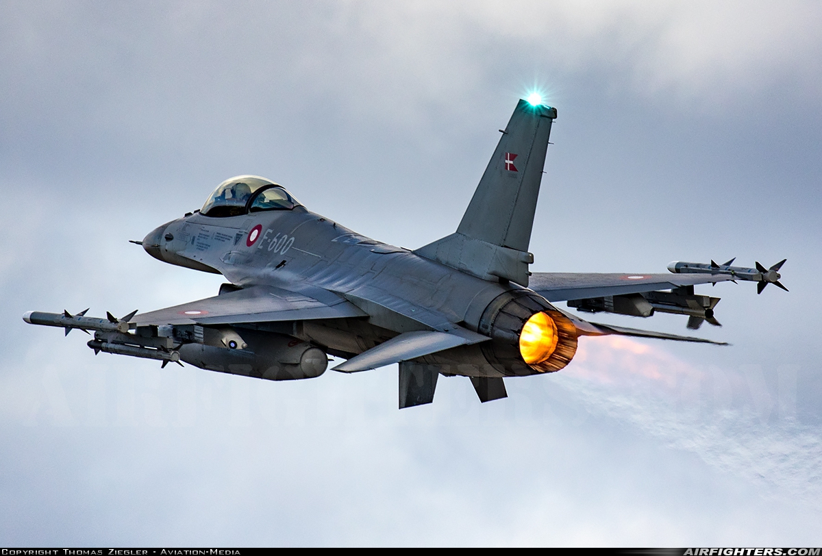Denmark - Air Force General Dynamics F-16AM Fighting Falcon E-600 at Monte Real (BA5) (LPMR), Portugal