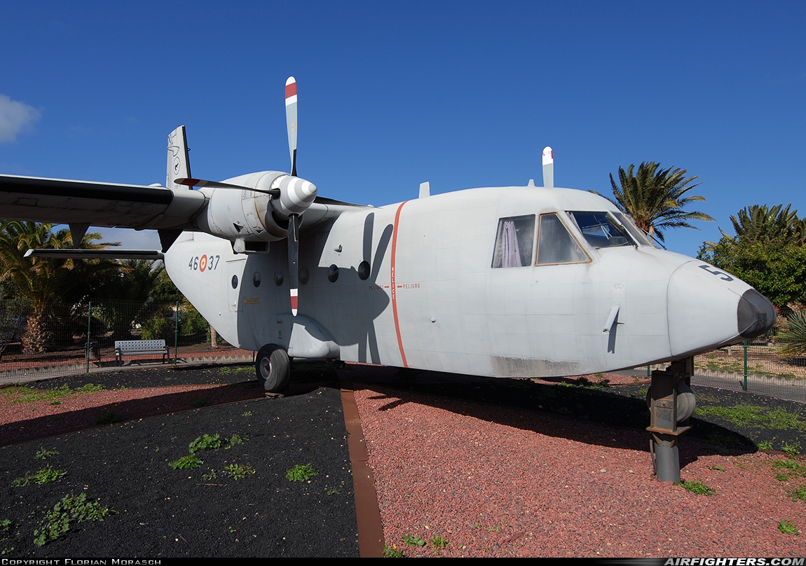 Spain - Air Force CASA C-212-100 Aviocar T.12B-54 at Gran Canaria (- Las Palmas / Gando) (LPA / GCLP), Spain