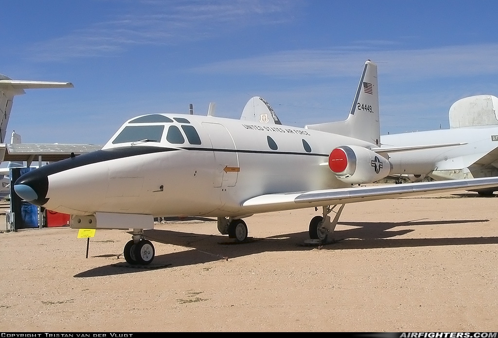 USA - Air Force North American CT-39A Sabreliner 62-4449 at Tucson - Pima Air and Space Museum, USA