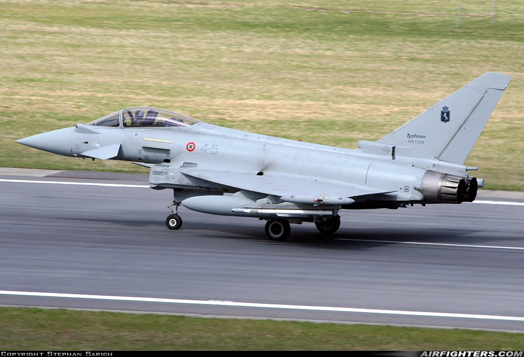 Italy - Air Force Eurofighter F-2000A Typhoon (EF-2000S) MM7289 at Rostock - Laage (RLG / ETNL), Germany