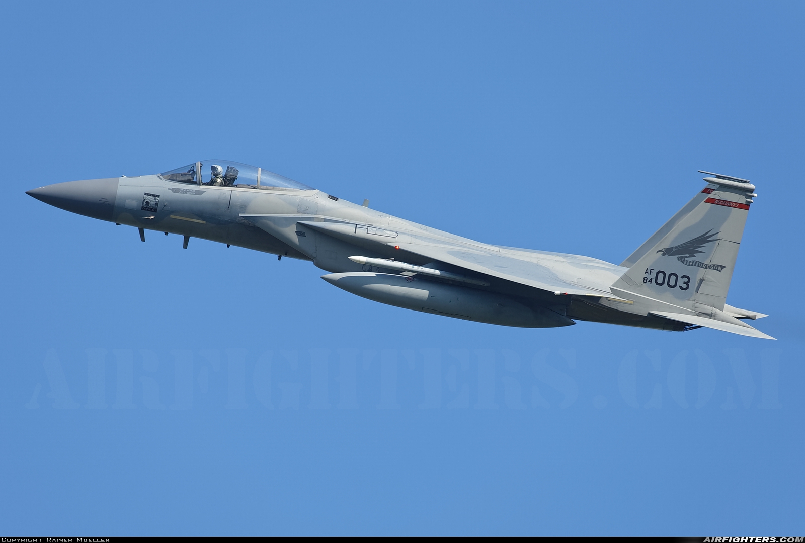 USA - Air Force McDonnell Douglas F-15C Eagle 84-0003 at Leeuwarden (LWR / EHLW), Netherlands