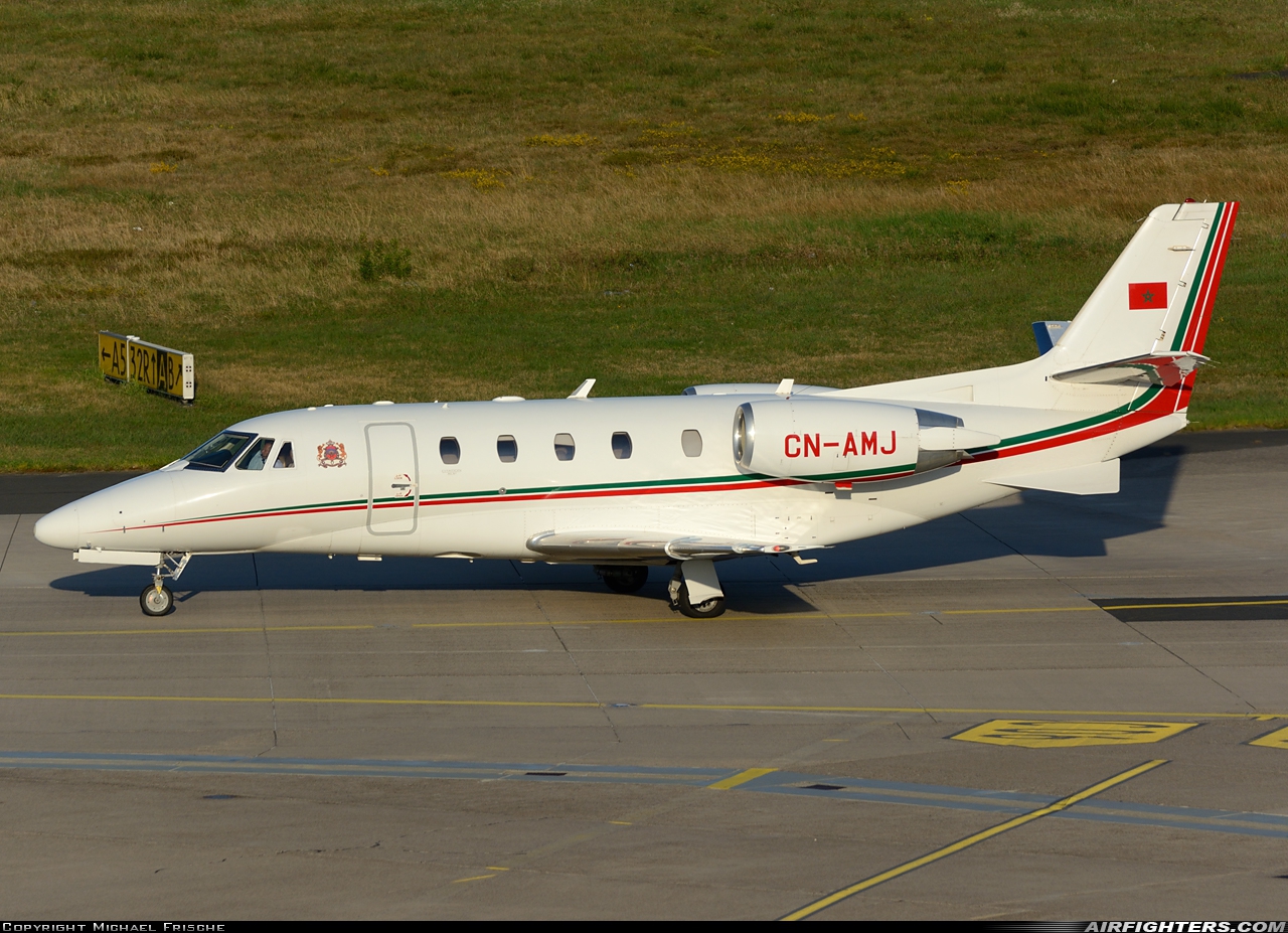 Morocco - Air Force Cessna 560XL Citation XLS+ CN-AMJ at Cologne / Bonn (- Konrad Adenauer / Wahn) (CGN / EDDK), Germany