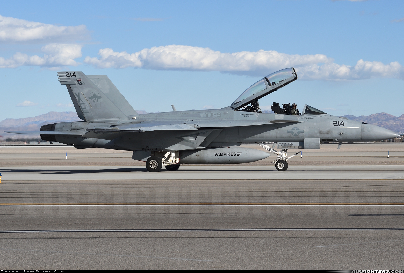 USA - Navy Boeing F/A-18F Super Hornet 166886 at Las Vegas - McCarran Int. (LAS / KLAS), USA