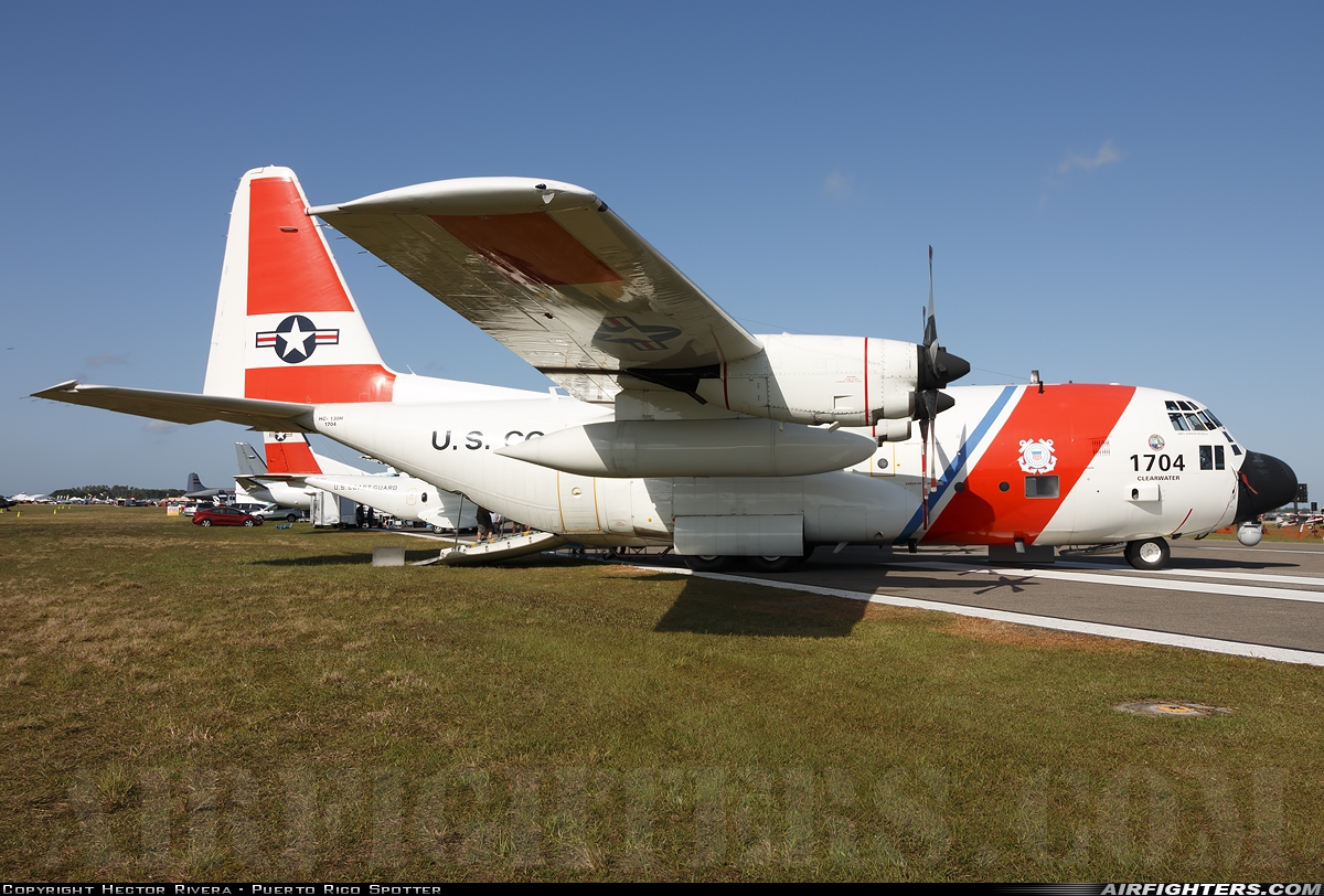 USA - Coast Guard Lockheed HC-130H Hercules (L-382) 1704 at Lakeland - Linder Regional (LAL / KLAL), USA