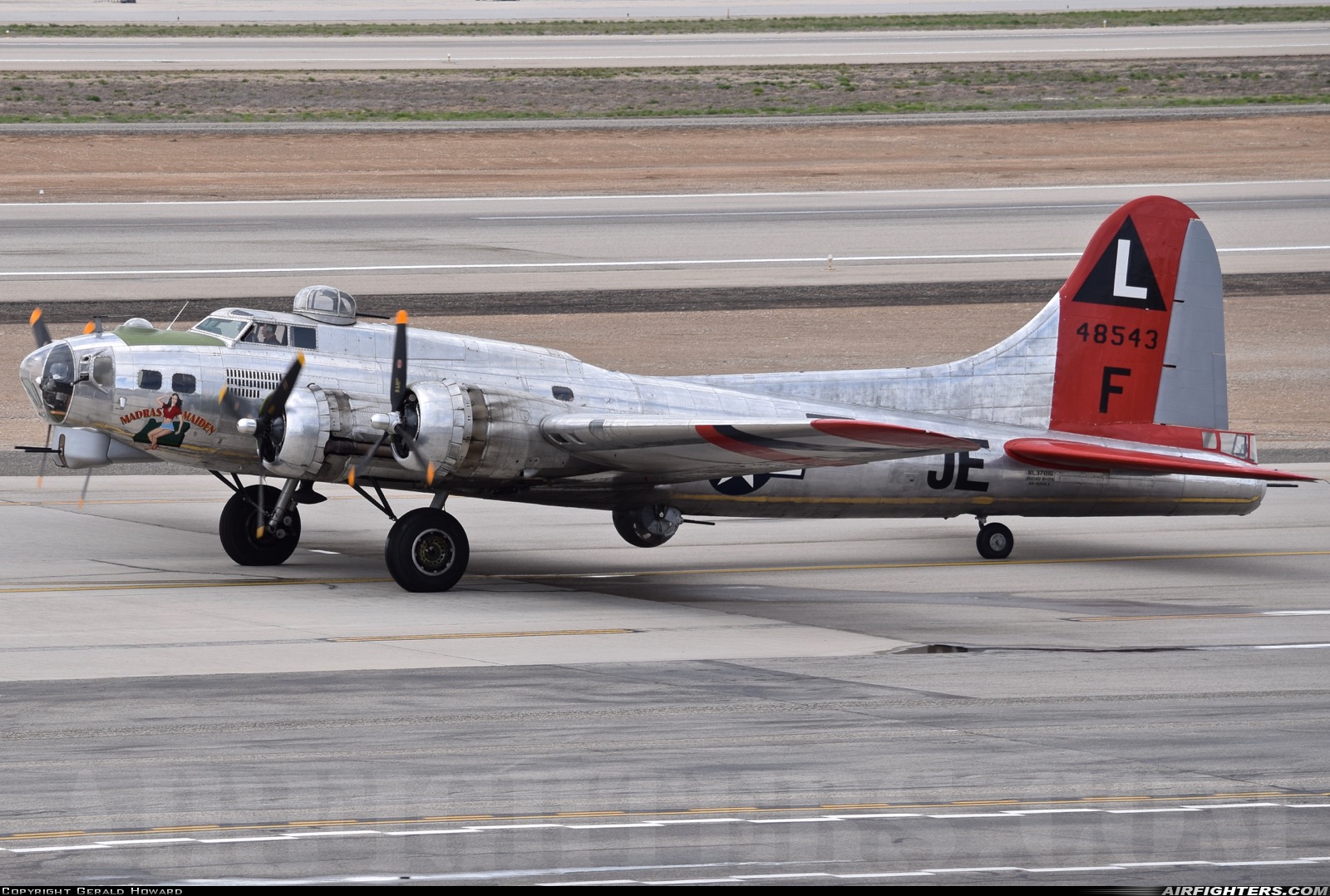 Private - Erickson Aircraft Collection Boeing B-17G Flying Fortress (299P) N3701G at Boise - Air Terminal / Gowen Field (Municipal) (BOI / KBOI), USA