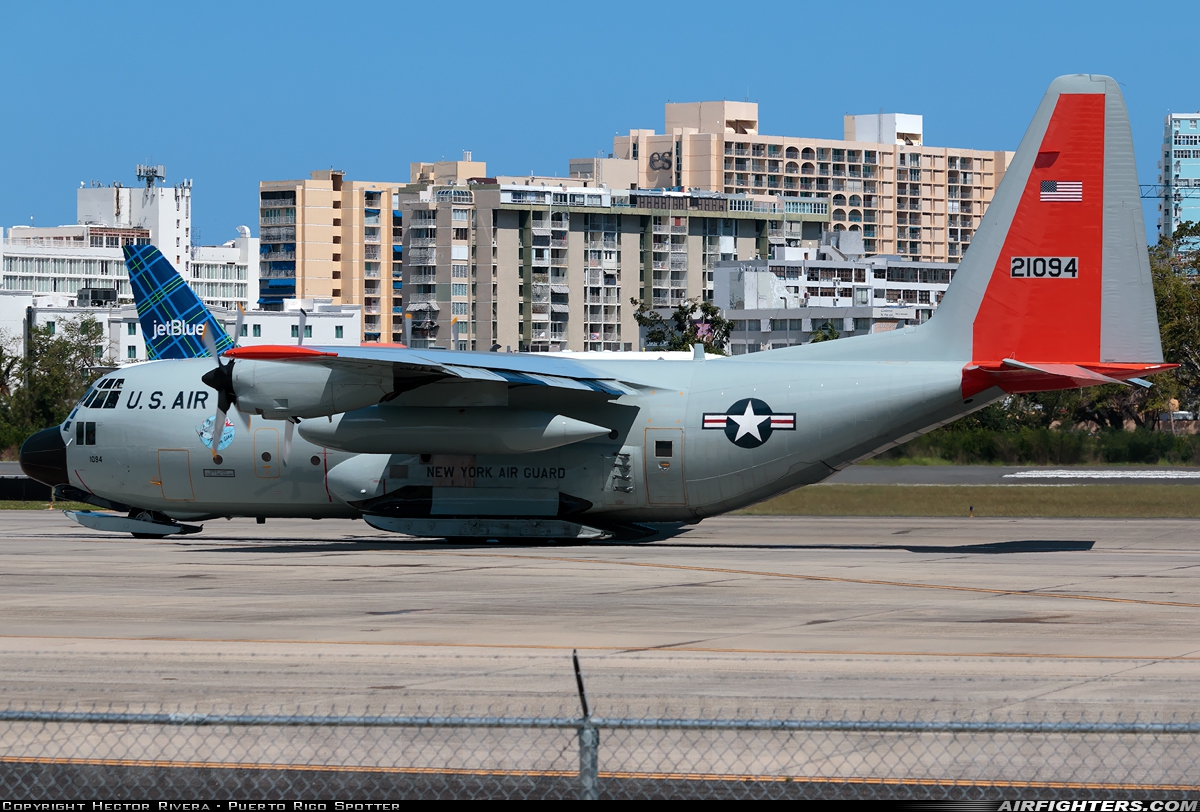 USA - Air Force Lockheed LC-130H Hercules (L-382) 92-1094 at San Juan - Luis Munoz Marin Int. (SJU / TJSJ), Puerto Rico
