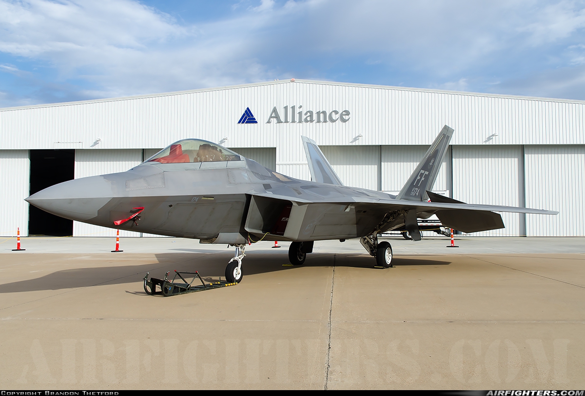USA - Air Force Lockheed Martin F-22A Raptor 09-4174 at Fort Worth - Alliance (AFW / KAFW), USA