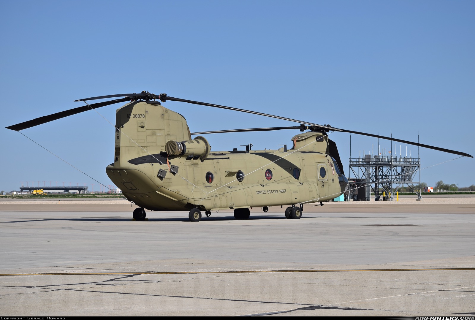 USA - Army Boeing Vertol CH-47D Chinook 12-08878 at Boise - Air Terminal / Gowen Field (Municipal) (BOI / KBOI), USA