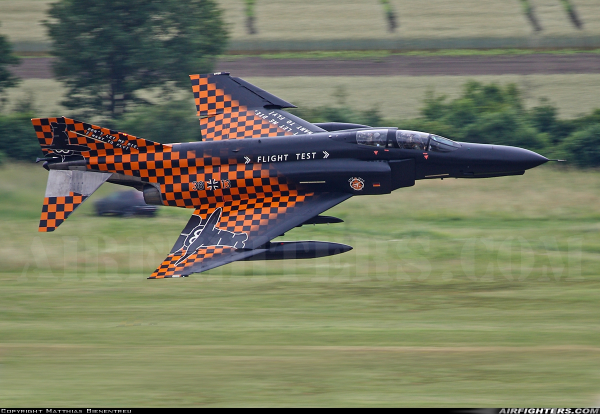 Germany - Air Force McDonnell Douglas F-4F Phantom II 38+13 at Ingolstadt - Manching (ETSI), Germany