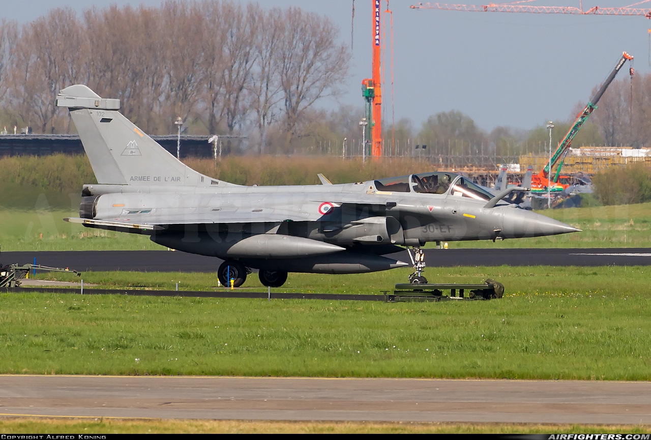 France - Air Force Dassault Rafale C 102 at Leeuwarden (LWR / EHLW), Netherlands