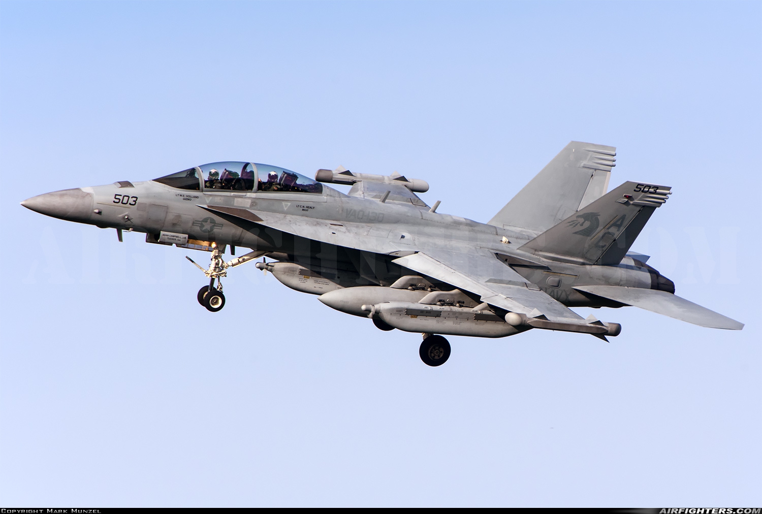 USA - Navy Boeing EA-18G Growler 168254 at Oak Harbor - Whidbey Island NAS / Ault Field (NUW), USA