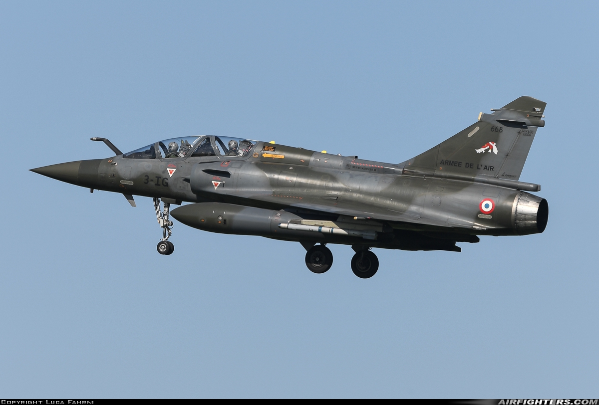 France - Air Force Dassault Mirage 2000D 668 at Leeuwarden (LWR / EHLW), Netherlands