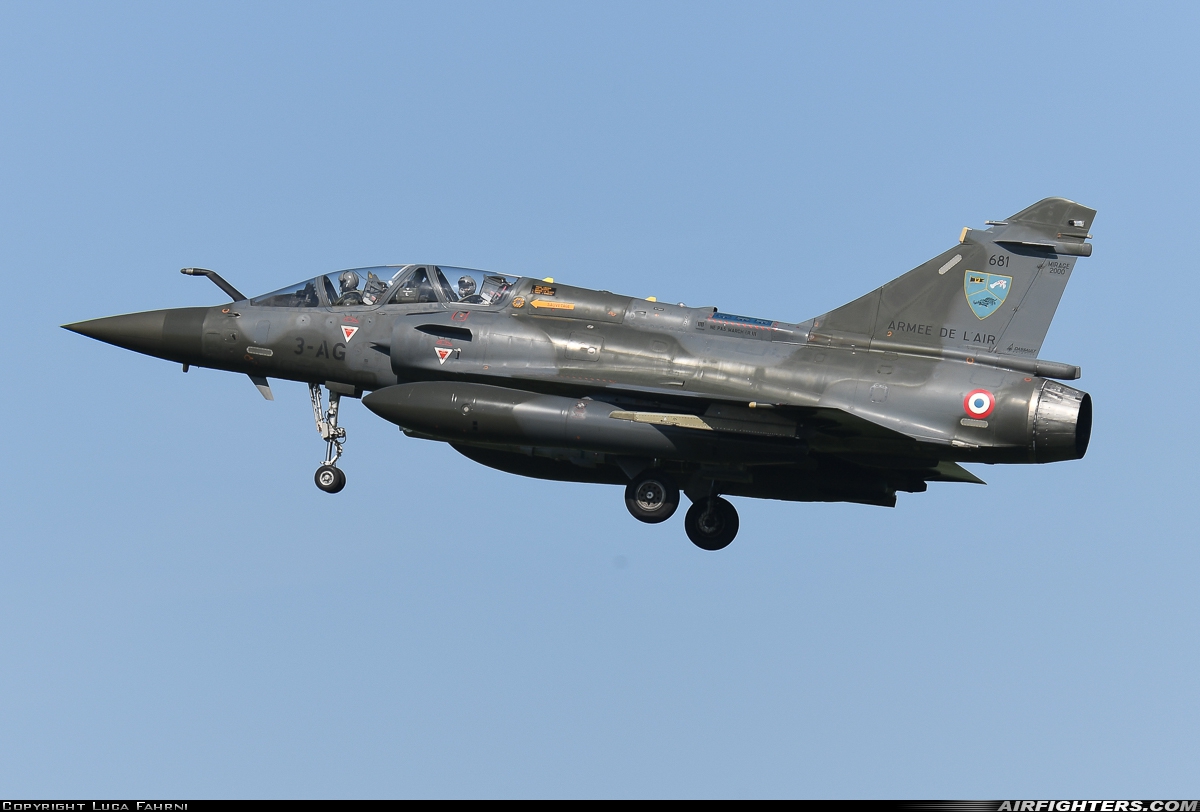 France - Air Force Dassault Mirage 2000D 681 at Leeuwarden (LWR / EHLW), Netherlands