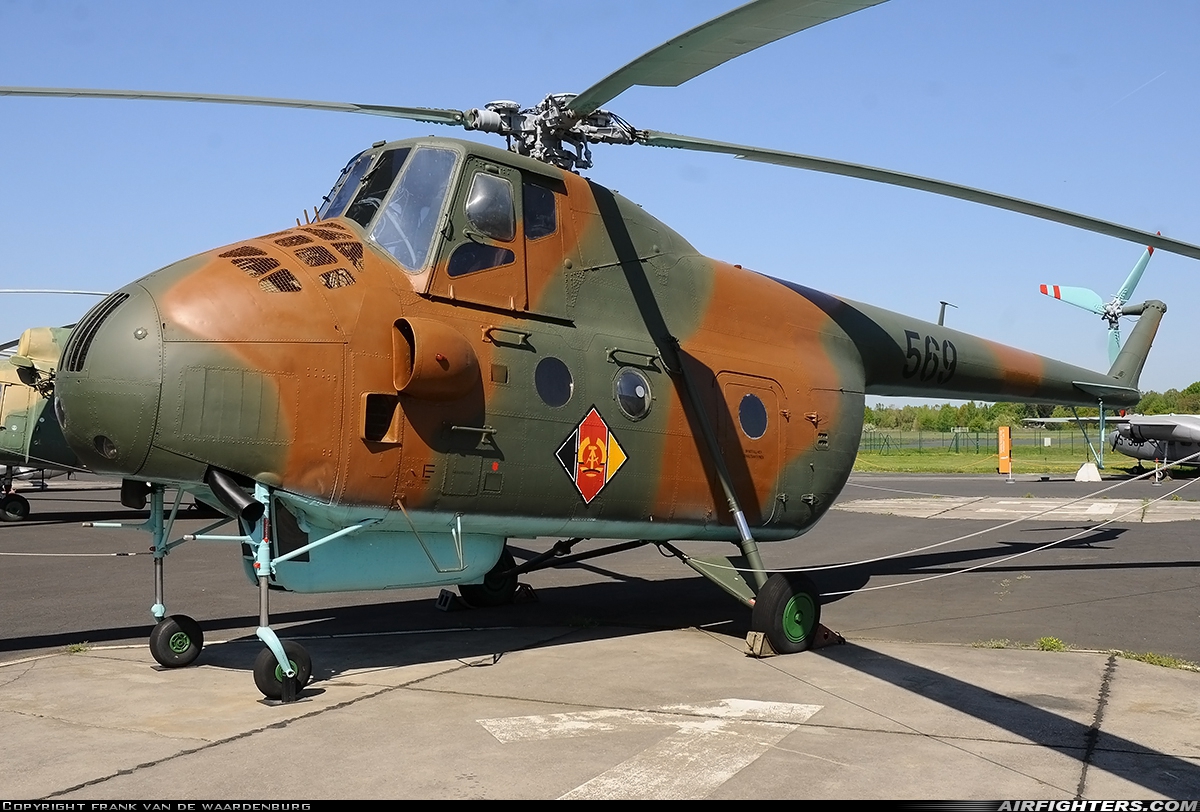East Germany - Air Force Mil Mi-4A 569 at Berlin - Gatow (GWW / EDUG), Germany