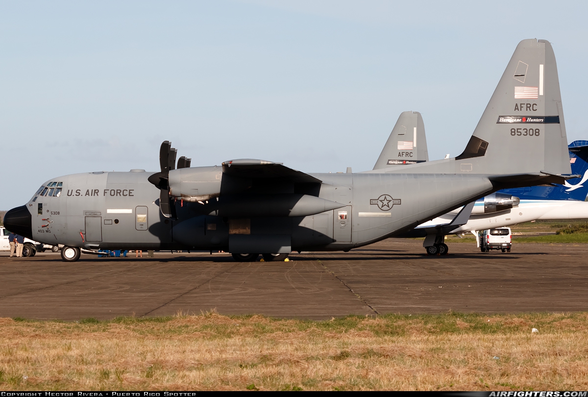 USA - Air Force Lockheed Martin WC-130J Hercules (L-382) 98-5308 at Ceiba - Jose Aponte de la Torre (RVR / TJVR), Puerto Rico
