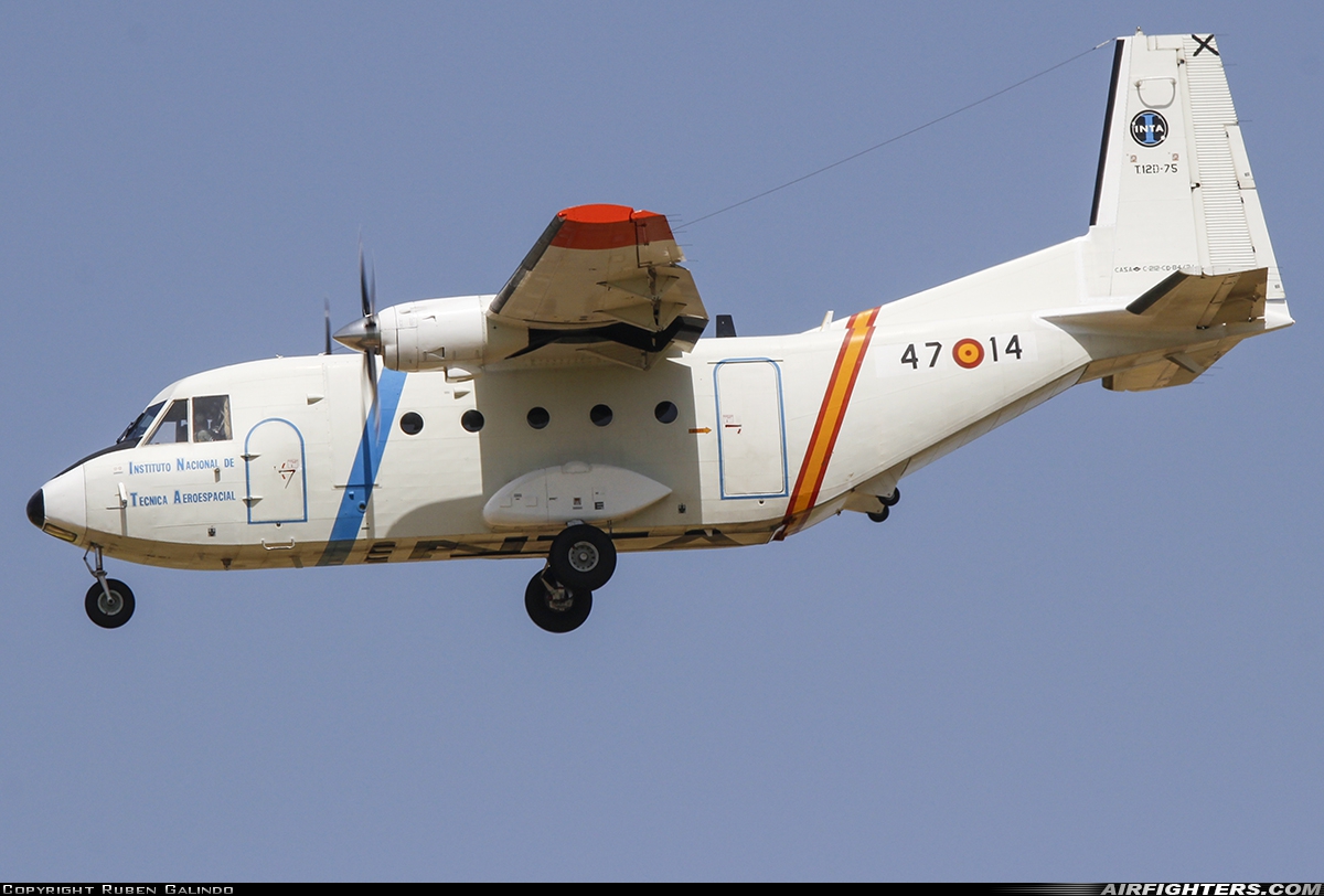 Spain - INTA CASA C-212-200 Aviocar T.12D-75 at Madrid - Barajas (MAD / LEMD), Spain