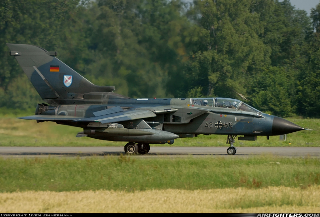 Germany - Air Force Panavia Tornado IDS 45+56 at Florennes (EBFS), Belgium