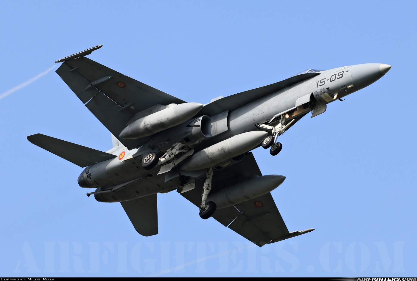 Spain - Air Force McDonnell Douglas C-15 Hornet (EF-18A+) C.15-22 at Leeuwarden (LWR / EHLW), Netherlands