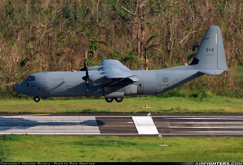 Canada - Air Force Lockheed Martin CC-130J Hercules (C-130J-30 / L-382) 130607 at Ceiba - Jose Aponte de la Torre (RVR / TJVR), Puerto Rico