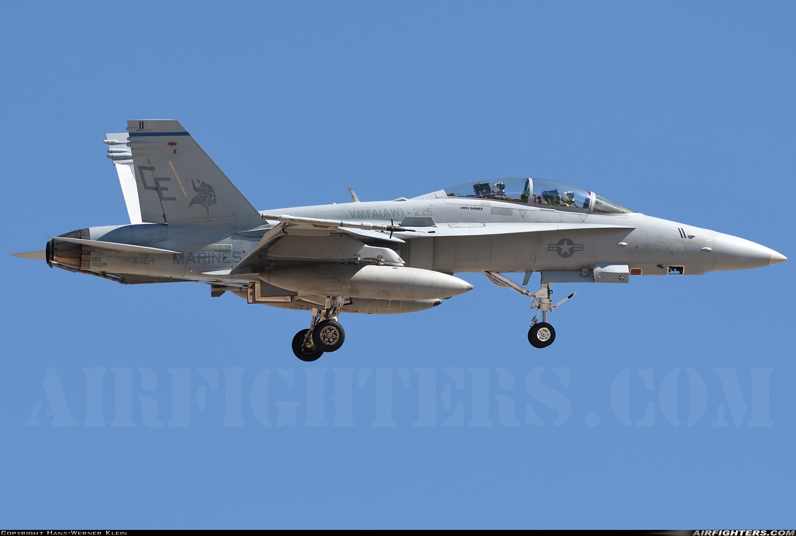 USA - Marines McDonnell Douglas F/A-18D(RC) Hornet 164677 at Las Vegas - Nellis AFB (LSV / KLSV), USA