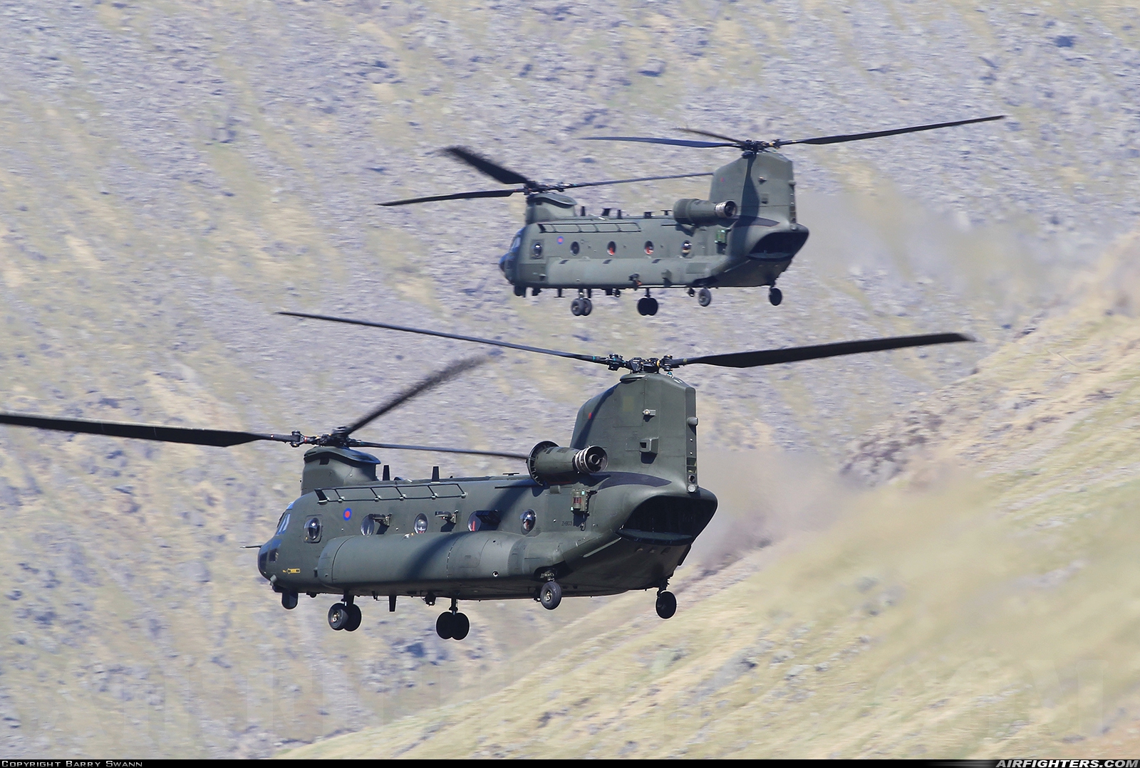 UK - Air Force Boeing Vertol Chinook HC5 (MH-47E) ZH903 at Off-Airport - Cumbria, UK