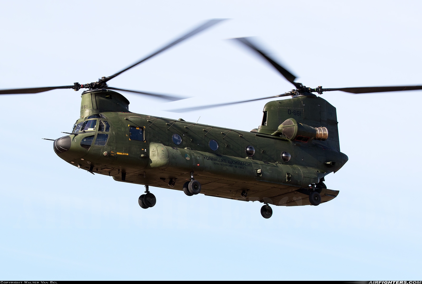 Netherlands - Air Force Boeing Vertol CH-47D Chinook D-661 at Off-Airport - Oirschotse Heide (GLV5), Netherlands